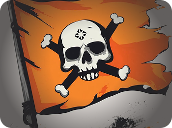 Hero Pirate Flag Mobile